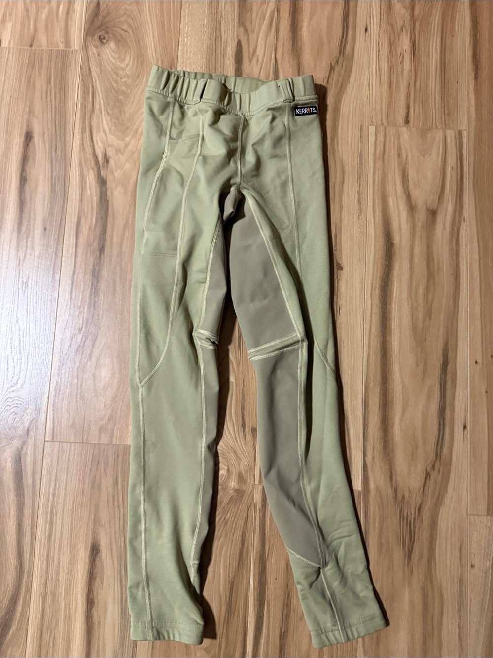 Kerrits Tan Riding Kids Equestrian Breeches Tights